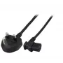 Kabel zasilający Microconnect PE090420A czarny 2 m BS 1363 wtyk C13