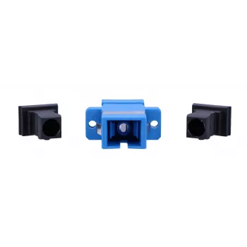 Adapter Extralink SC/UPC, tryb pojedynczy, simplex, niebieski