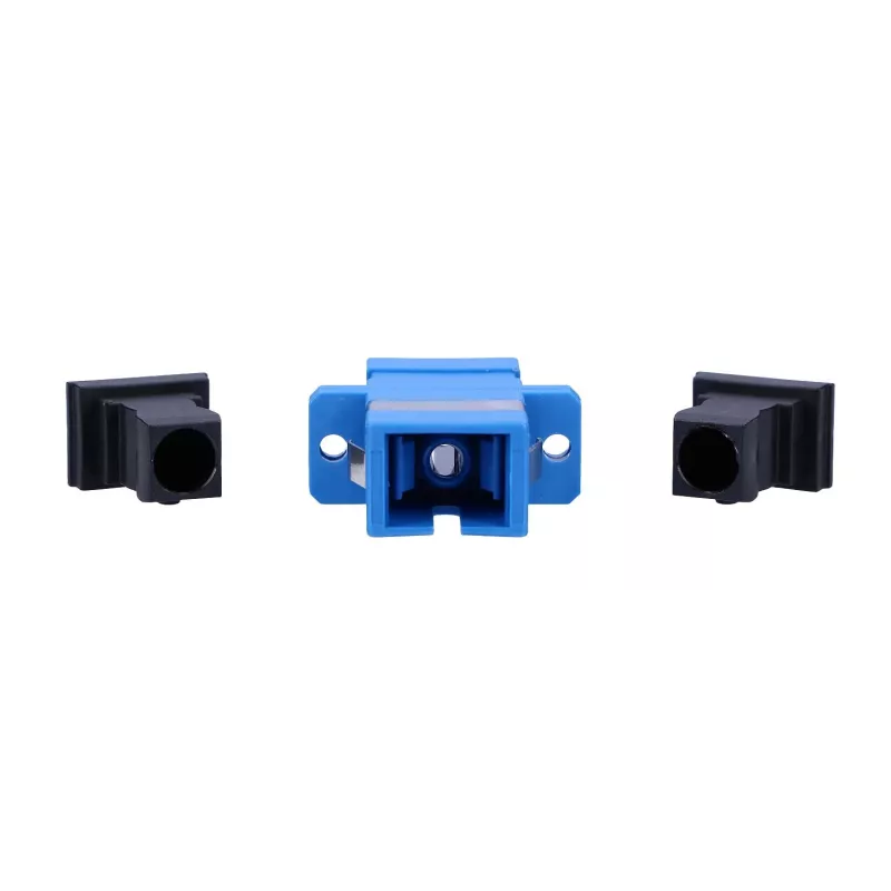 Adapter Extralink SC/UPC, tryb pojedynczy, simplex, niebieski