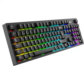 Sharkoon OfficePal KB70W klawiatura mechaniczna, Linear Silent, układ DE