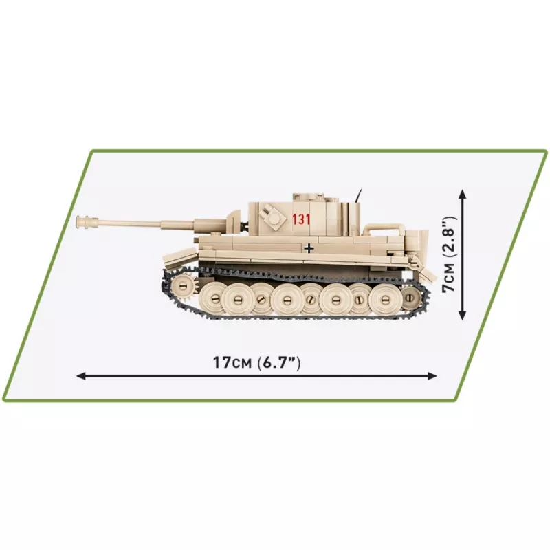Zestaw modelarski Cobi 1/48 PzKpfw VI Tiger 131