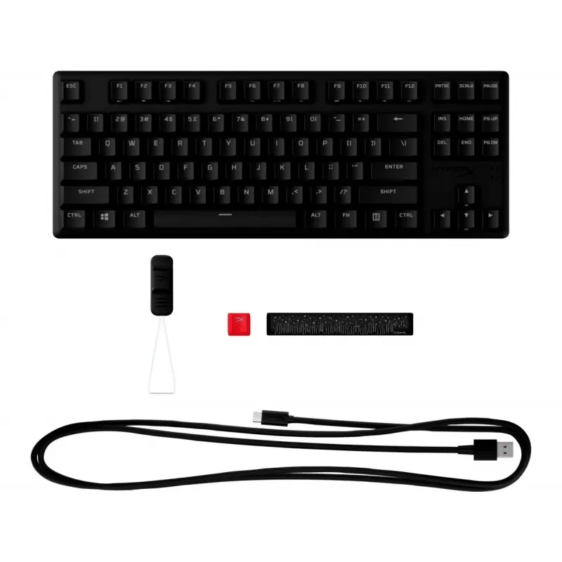 HyperX Alloy Origins Core PBT HX niebieski - mechaniczna klawiatura gamingowa