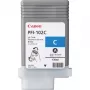 Wkład atramentowy Canon PFI-102C cyjan – kompatybilny do wielkoformatowych drukarek Canon, pojemność 130 ml