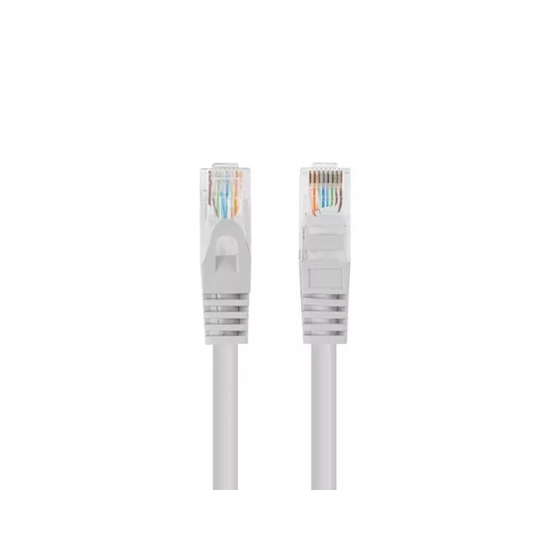Kabel krosowy sieciowy LANBERG PCU5-10CC-0750-S Cat5e U/UTP, RJ-45–RJ-45, 7,5 m, szary
