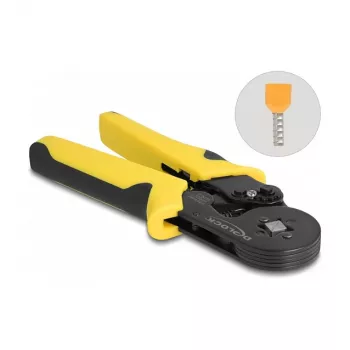 Zaciskarka DeLOCK 90558 czarno-żółta