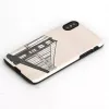 Etui na telefon man and wood do iPhone X/XS, konstrukcja mostka dłoni, czarne