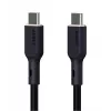 AUKEY CB-SCC241 USB-C Power Delivery PD 240W 5A 20V 1m Nylon Czarny - D