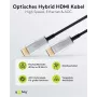 Goobay 65568 Kabel HDMI 30 m HDMI typu A (standardowy) czarny - srebrny (65568)