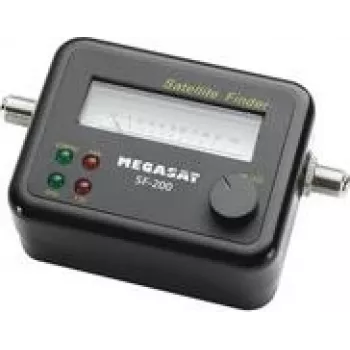 Lokalizator sygnału satelitarnego Megasat SF-200 (MPN 1200576) ze wskaźnikami siły i jakości sygnału