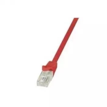 Logilink EconLine - Kabel krosowy - RJ-45 (M) do RJ-45 (M) - 5 m - UTP - CAT 6 - czerwony (CP2074U)