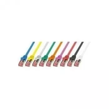 Logilink PrimeLine - Kabel krosowy - RJ-45 (M) - RJ-45 (M) - 3 m - SFTP, PiMF - CAT 6 - gładki, bezhalogenowy - pomarańczowy (CQ2068S)