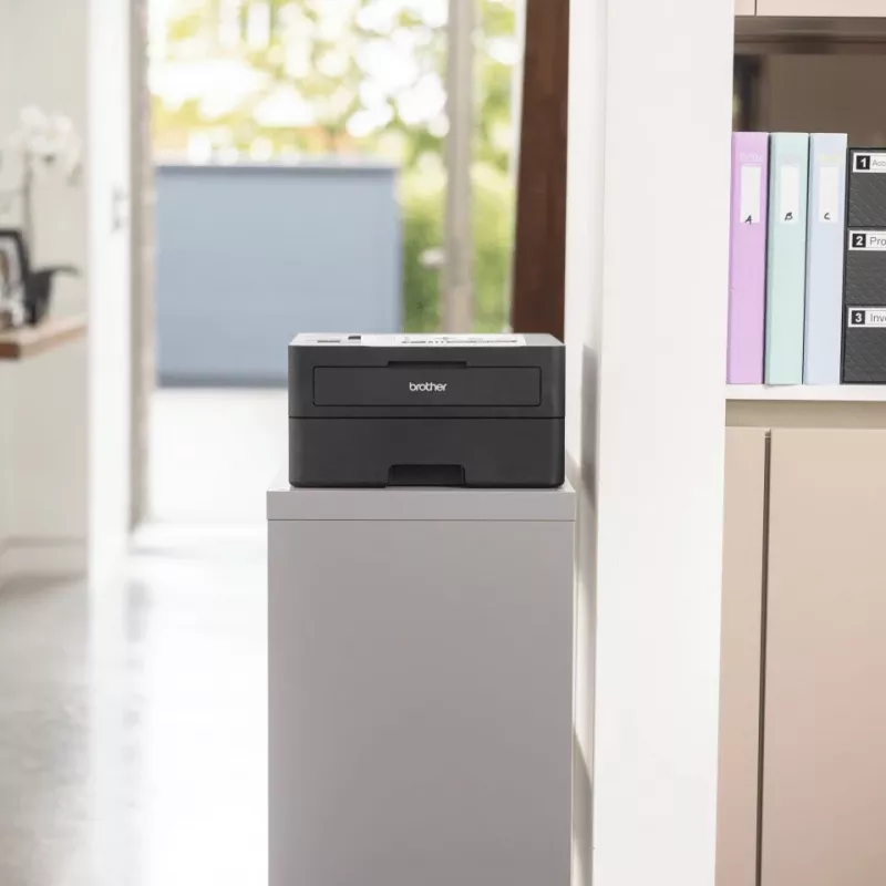 Drukarka laserowa Brother HL-L2460DNYJ1 — A4 monochromatyczna, 34 str./min., dupleks, Ethernet, 128 MB, podajnik na 251 arkuszy