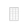 Avery Zweckform Avery - Białe - 38,1 x 63,5 mm 2100 szt. etykiety adresowe