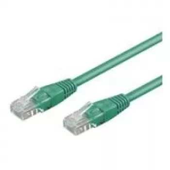 Wentronic Goobay CAT 5e kabel krosowy, U/UTP, Green, 7.5 m - CCA miedź Mix (68388)