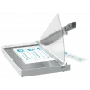 Leitz Precision Office Paper Cutter A4+, 15 arkuszy, ręczny docisk, stal nierdzewna, A4 Maxi, 80 g/m², szkło