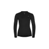 Odlo BL TOP crew neck l/s ACTIVE WARM ECO damska koszulka, rozmiar S, czarny