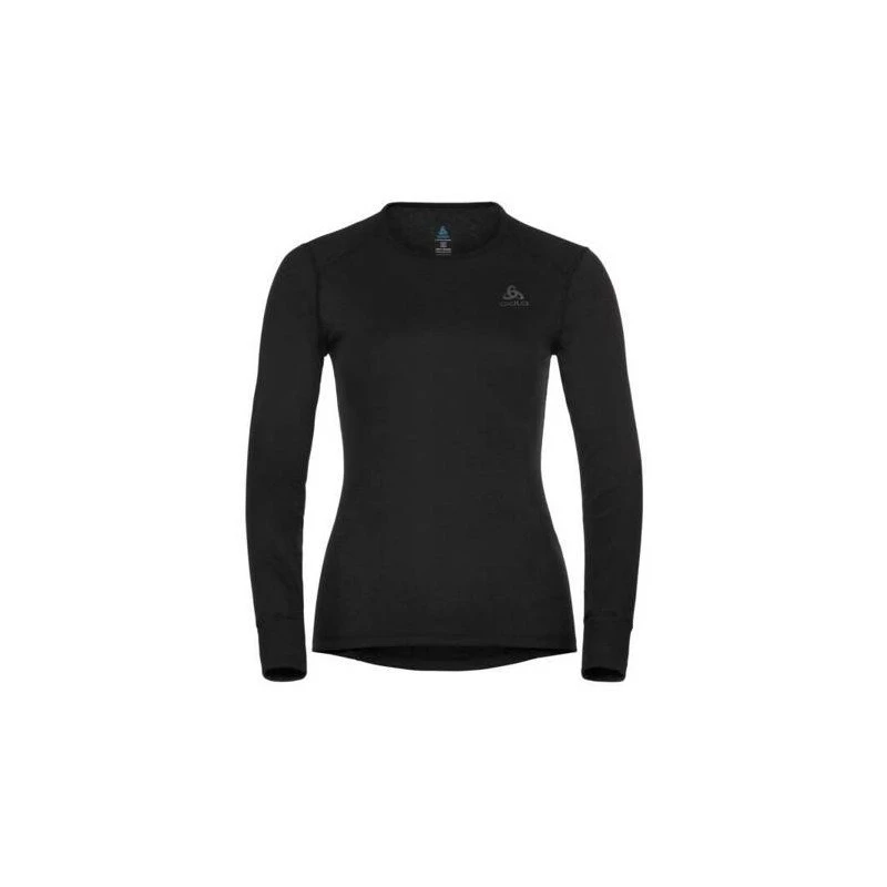 Odlo BL TOP crew neck l/s ACTIVE WARM ECO damska koszulka, rozmiar S, czarny
