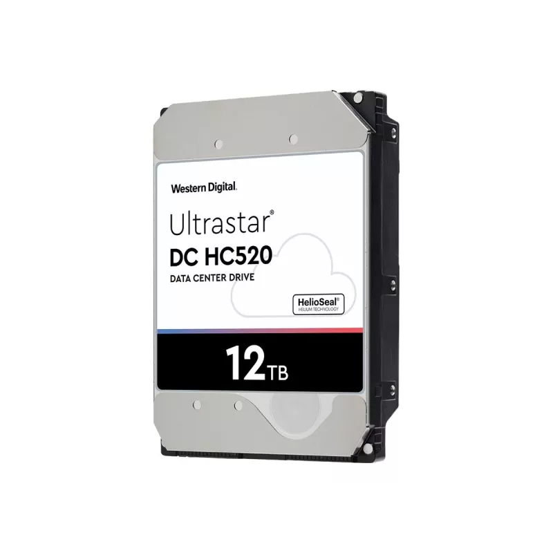 WD Ultrastar DC HC520 HUH721212AL5200 - Dysk twardy - 12 TB - wewnętrzny - 3,5 cala (8,9 cm)