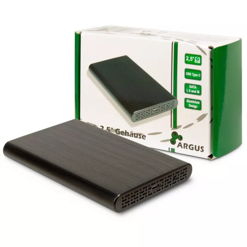 Obudowa HDD Inter-Tech 88884122 Czarna 2.5 cala