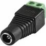 Adapter złącza zasilania DC EUROLITE 50532020 — przejściówka z wtyku baryłkowego na zaciski śrubowe