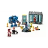 LEGO Marvel Laboratorium Iron Mana Hall of Armor 76315 — 384 elementy, 5 minifigurek, miejsce na wystawę