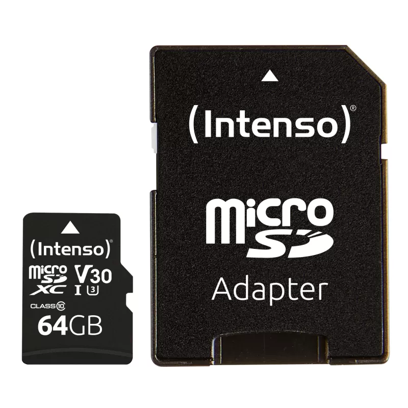 Karta pamięci Intenso 64 GB MicroSDXC UHS-I Klasa 10 3433490