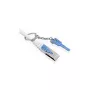 Kabel krosowy RJ45 - CAT6A 500Mhz - 7,5m - szary - S-STP(S/FTP) - z blokadą - AWG26 - Synergy 21