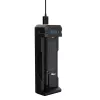 Ładowarka do akumulatorów XTAR SC1 jednotorowa USB‑C do ogniw Li‑ion 18650, 1‑komorowa, czarna