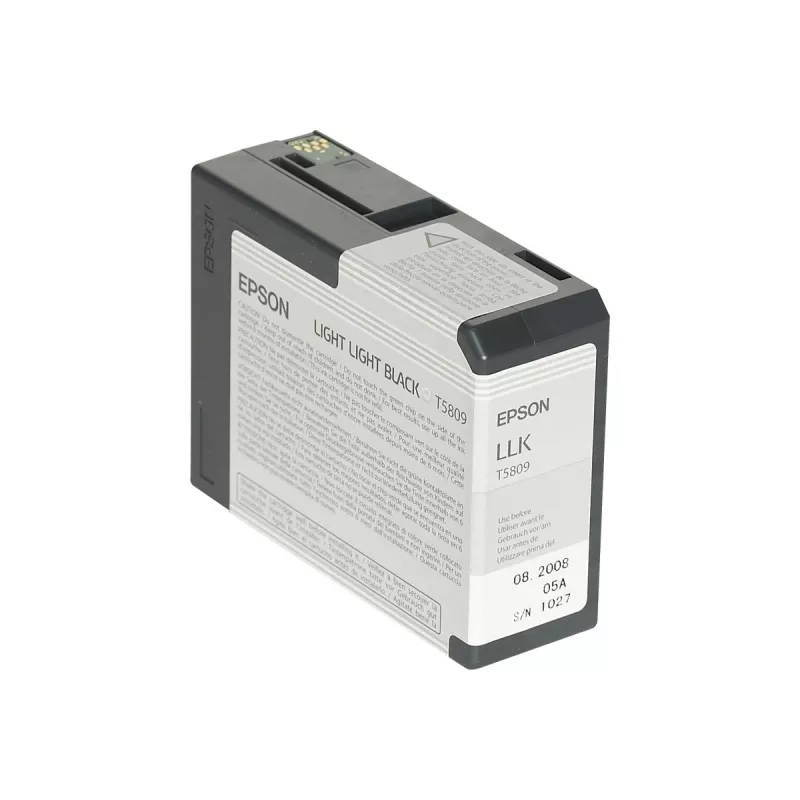 Epson Singlepack Light Light Black T580900, Light light black, Atrament pigmentowy, 80 ml, 1 szt.