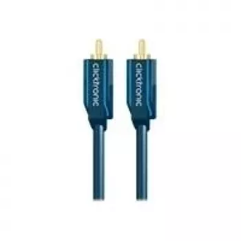 Kabel audio (wtyk RCA/wtyk RCA), 50 omów - kabel koncentryczny RCA 2,0 m do dynamicznego dźwięku - kabel audio (wtyk RCA/wtyk RCA), 75 omów