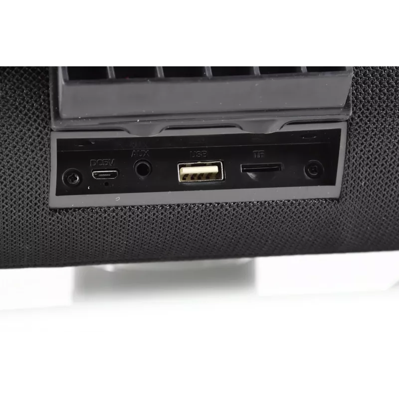 Przenośny głośnik Bluetooth MANTA SPK15GO-BK — 20W, 3600 mAh, do 8 h, czarny