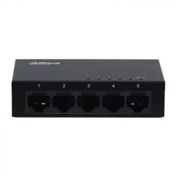 Dahua Technology SG1005-EUR przełącznik sieciowy niezarządzalny L2 Gigabit Ethernet (10/100/1000) Czarny