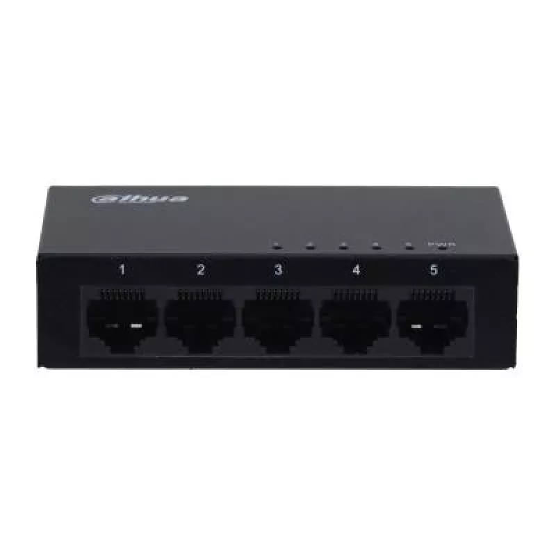 Dahua Technology SG1005-EUR przełącznik sieciowy niezarządzalny L2 Gigabit Ethernet (10/100/1000) Czarny