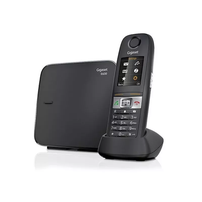 Bezprzewodowy telefon Gigaset E630 z dużą klawiaturą IP65