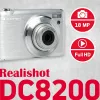 Agfa Photo DC8200 Srebrny + Etui + Karta SD 16GB