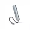 Hub USB Type-C DICOTA D32061 10000 Mbit/s Srebrny