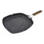 Patelnia grillowa JATA GMA28 Kilimanjaro kwadratowa czarna