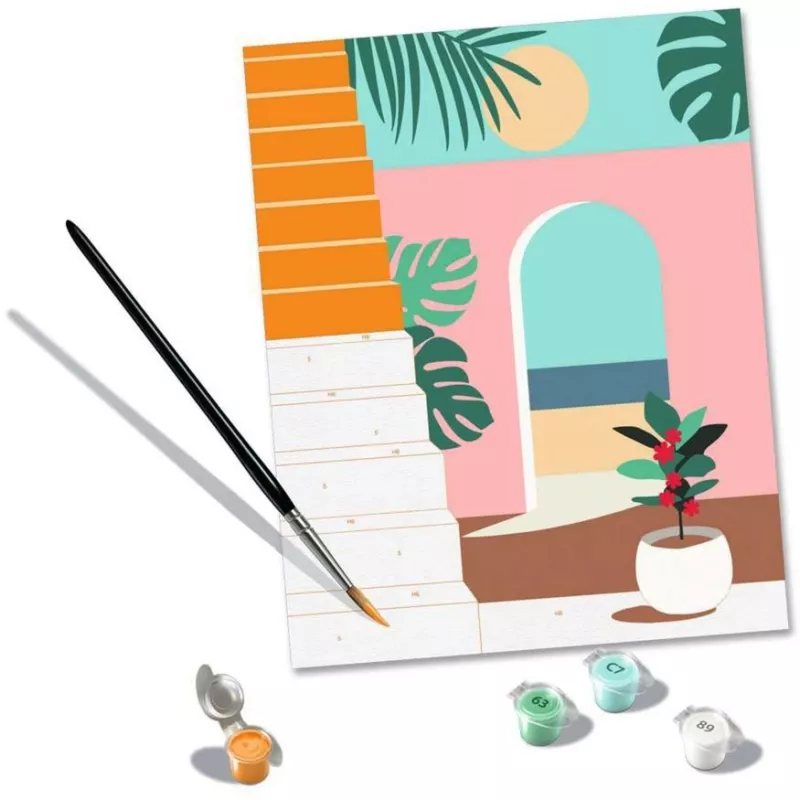 Zestaw do malowania Ravensburger CreArt Holiday Mode – Kreatywny zestaw do malowania (model 25524)