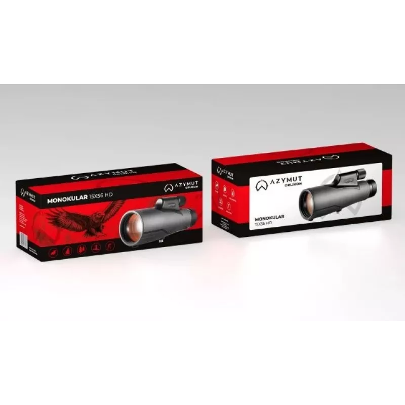 Monokular AZYMUT 15x56 HD Orlikon — powiększenie 15×, obiektyw 56 mm
