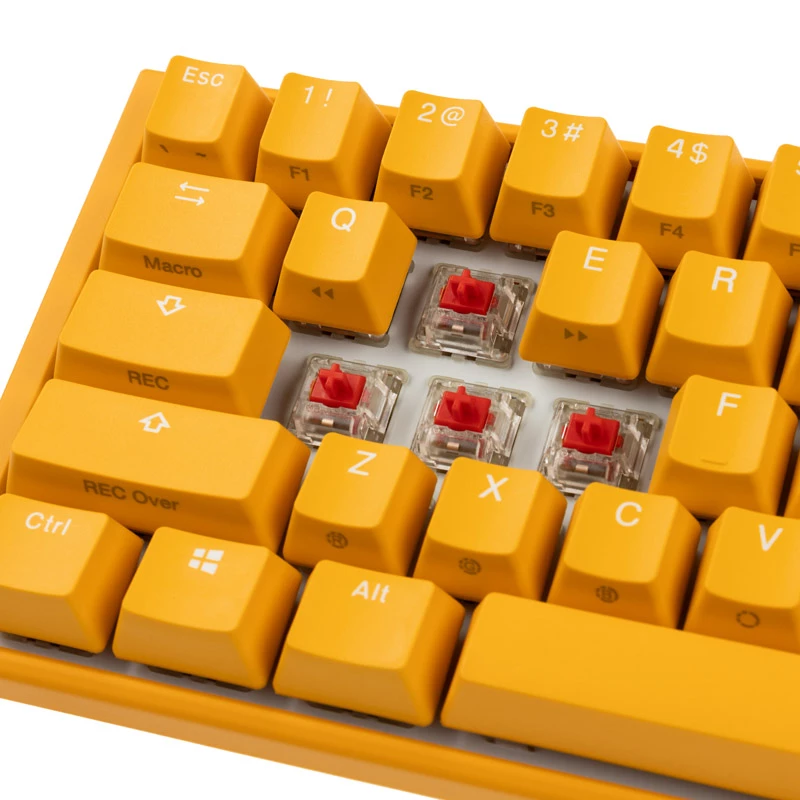 Ducky One 3 żółty SF klawiatura dla graczy USB QWERTY US English