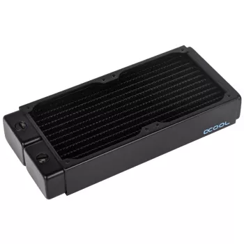 Alphacool 11992 - blok wodny - acetal - akryl - aluminium - mosiądz - miedź - nikiel - stal nierdzewna - czarny - przezroczysty - 1/4 - 60 °C - 0,8 bara (11992)