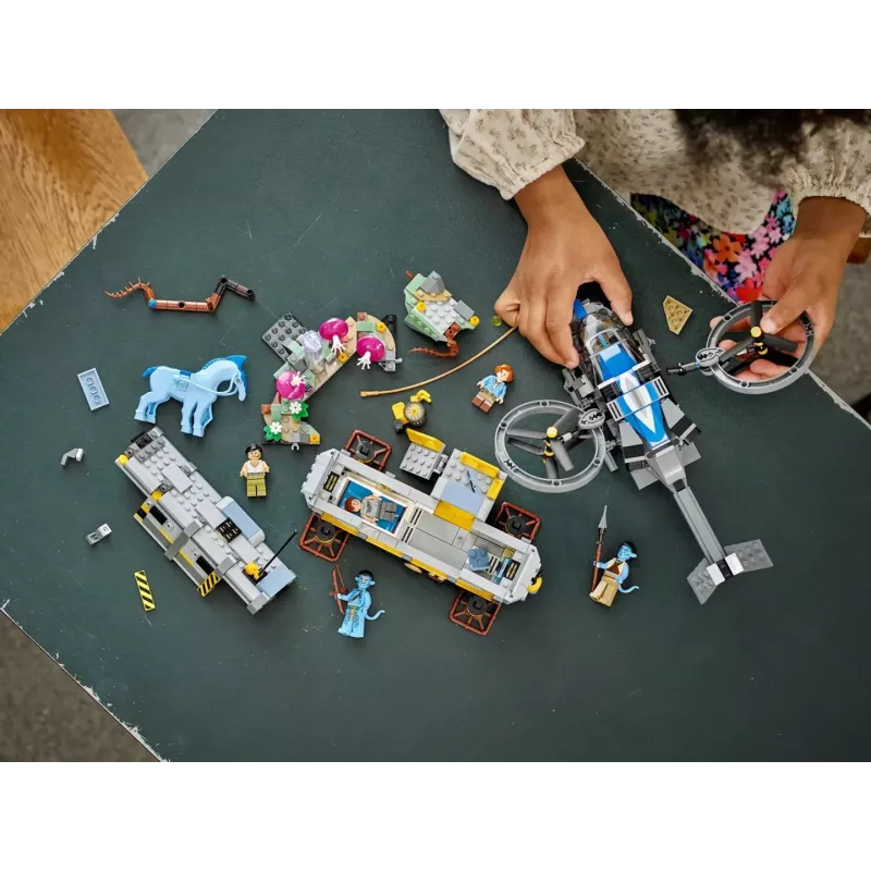 LEGO Avatar Pływające Góry: Baza 26 i RDA Samson Zestaw 75573, Wielokolorowy