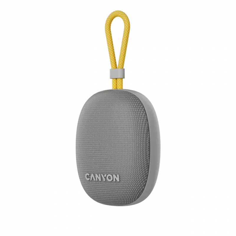 Canyon OnMove 12 - przenośny głośnik Bluetooth v5.3 - 5W - TWS - IPX7 - 12 godzin - ładowanie USB-C