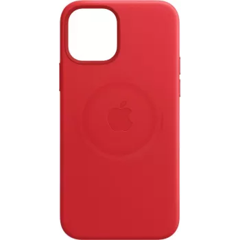 Apple - (PRODUCT) Czerwony - Etui na telefon komórkowy - z MagSafe - Skórzane - Czerwone - do iPhone 12 Pro Max (MHKJ3ZM/A)