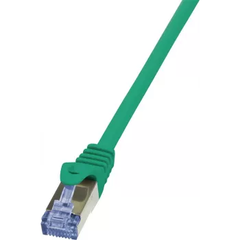 Kabel sieciowy LogiLink 10m Kat.6A RJ-45 S/FTP 10G Zielony