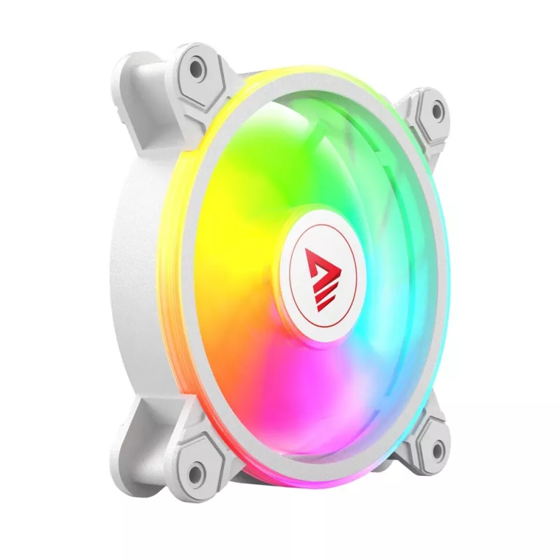 SAVIO FAN-01 biały 4-pack 120mm ARGB fan including controller and remote control