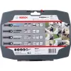 Bosch Starlock Best of Heavy Duty Sets, 4-częściowy, Zestaw ostrzy, Metal, Drewno, Czarny, Pudełko