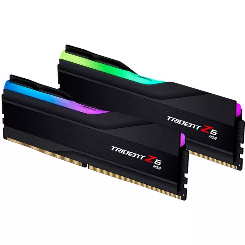 G.Skill Trident Z5 RGB 96 GB (2x48 GB) DDR5-6400 CL30 zestaw pamięci RAM, czarny