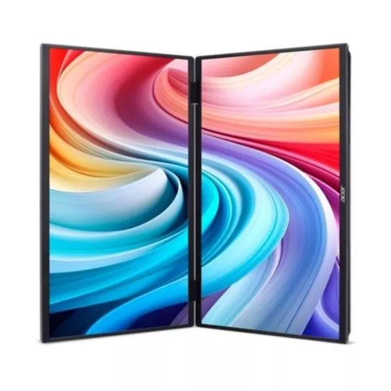 Przenośny monitor Acer PD163QT 15.6 cala FHD 1920x1080 IPS 8 ms USB-C Czarny VESA 75x75