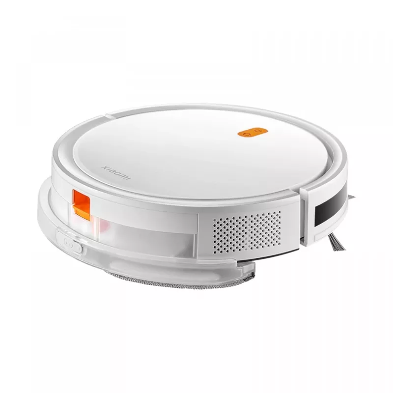 Odkurzacz robot Xiaomi E5 Biały — ssanie 2000 Pa, bateria 2600 mAh, czas pracy 110 min, pojemnik na kurz 0,4 l, mopowanie na mokro